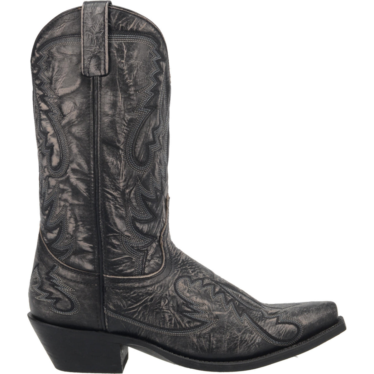LAREDO GARRETT 12" LEATHER WESTERN COWBOY BOOTS 68407