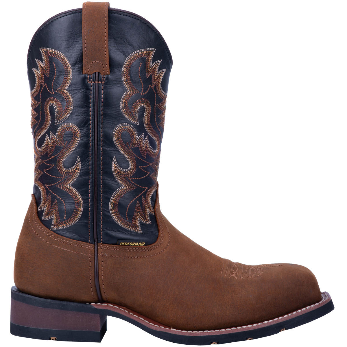 Laredo Rockwell Steel Toe 11" Leather Western Cowboy Boots 69438