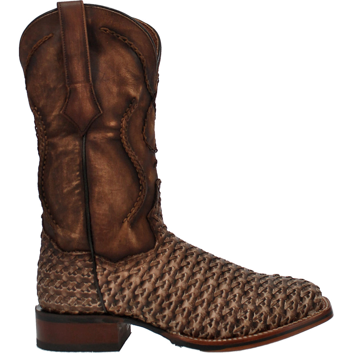 DAN POST STANLEY 12" TAN COWBOY BOOTS DP4903