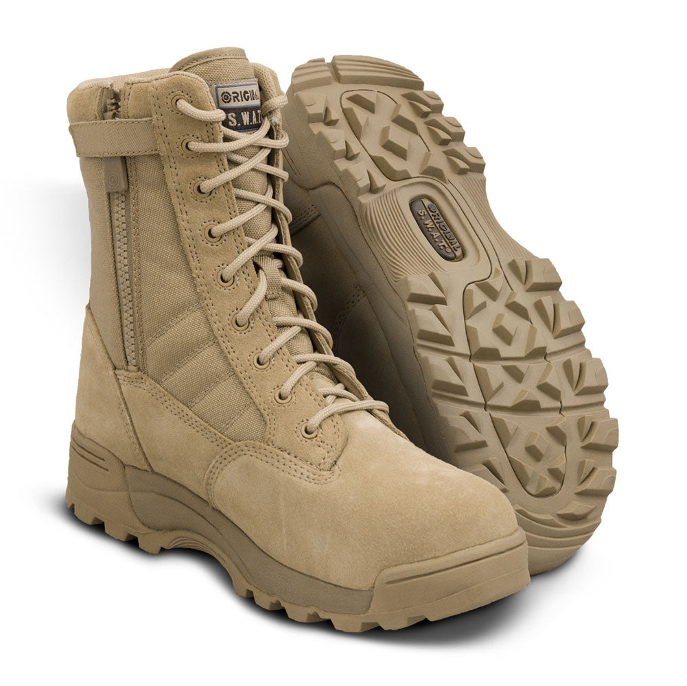 ORIGINAL SWAT CLASSIC 9" SZ SAFETY MEN'S TAN BOOTS 119402