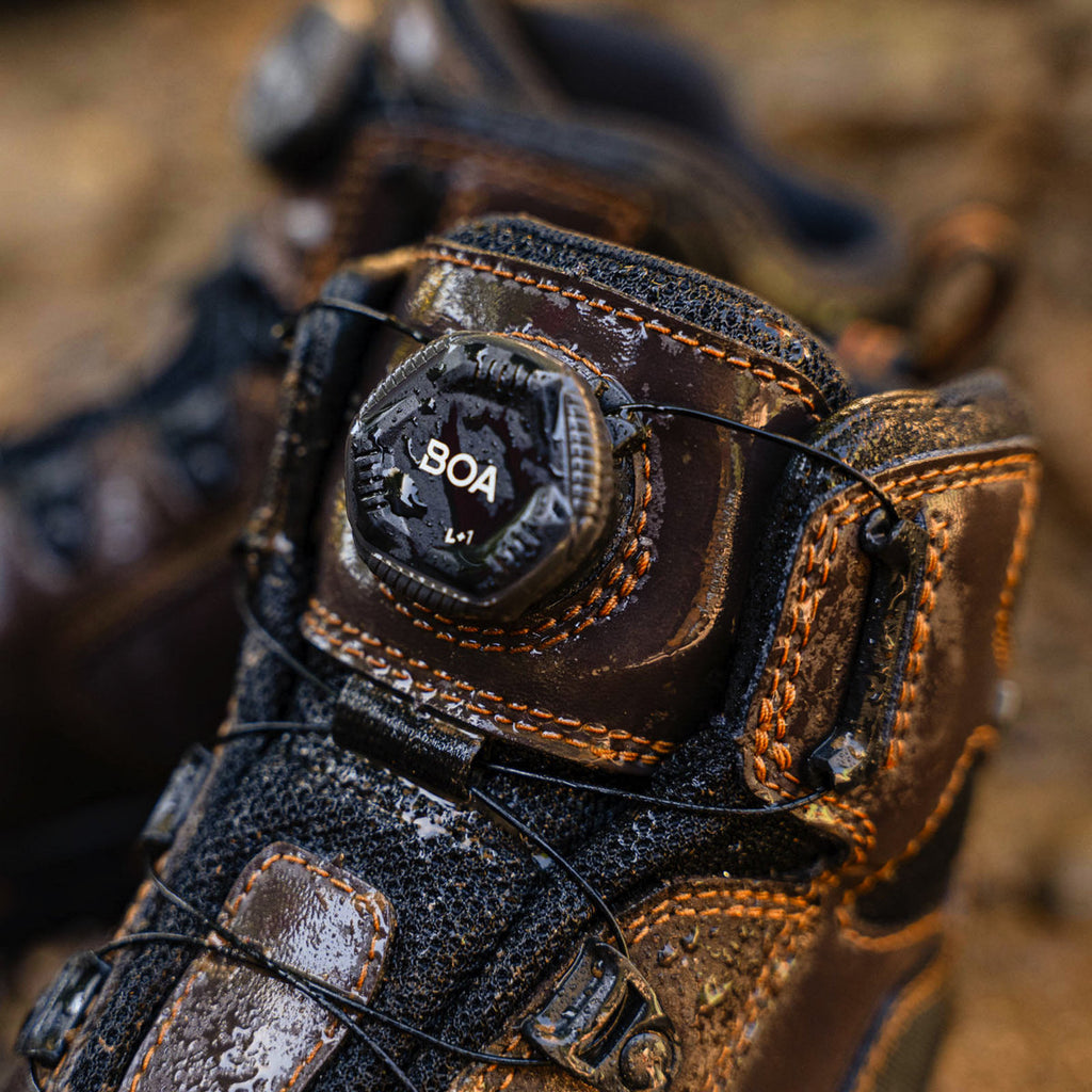 Men's Vicious BOA 4.5" Brown/Orange NMT