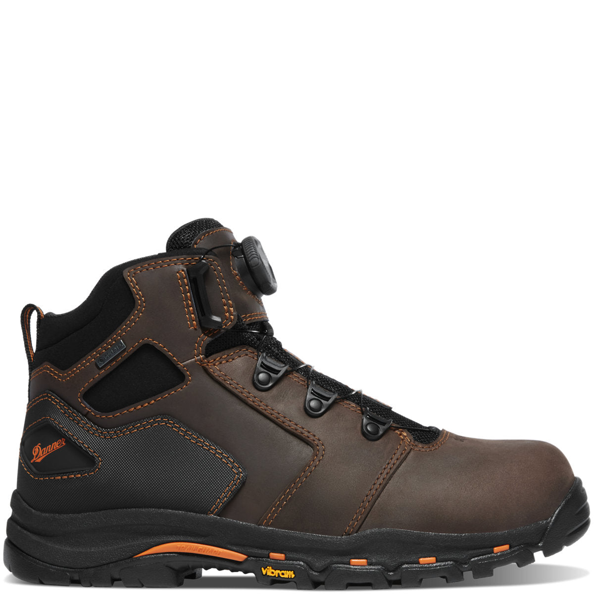 Men's Vicious BOA 4.5" Brown/Orange NMT