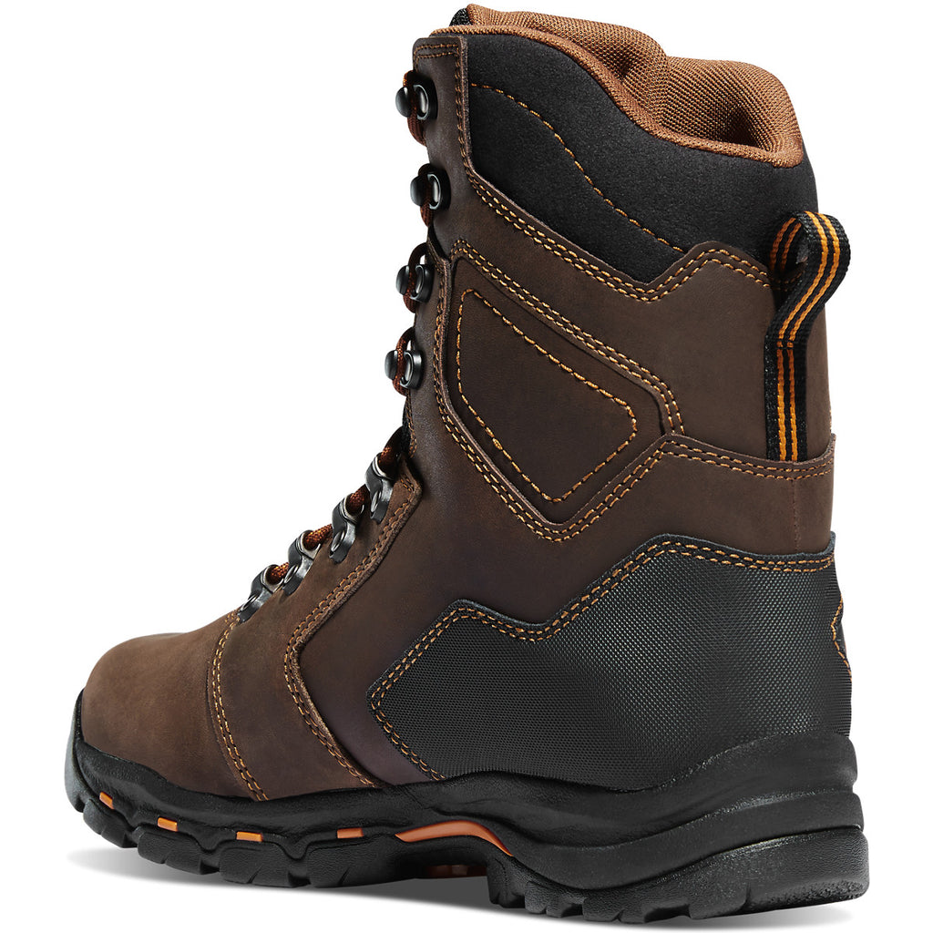 Men's Vicious 8" Brown 400G NMT