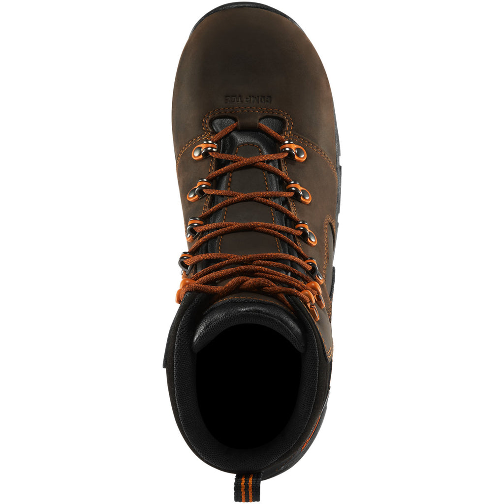 Men's Vicious 6" Brown/Orange NMT