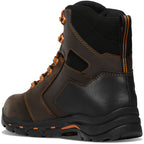 Men's Vicious 6" Brown/Orange MET/NMT