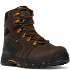 Men's Vicious 6" Brown/Orange MET/NMT