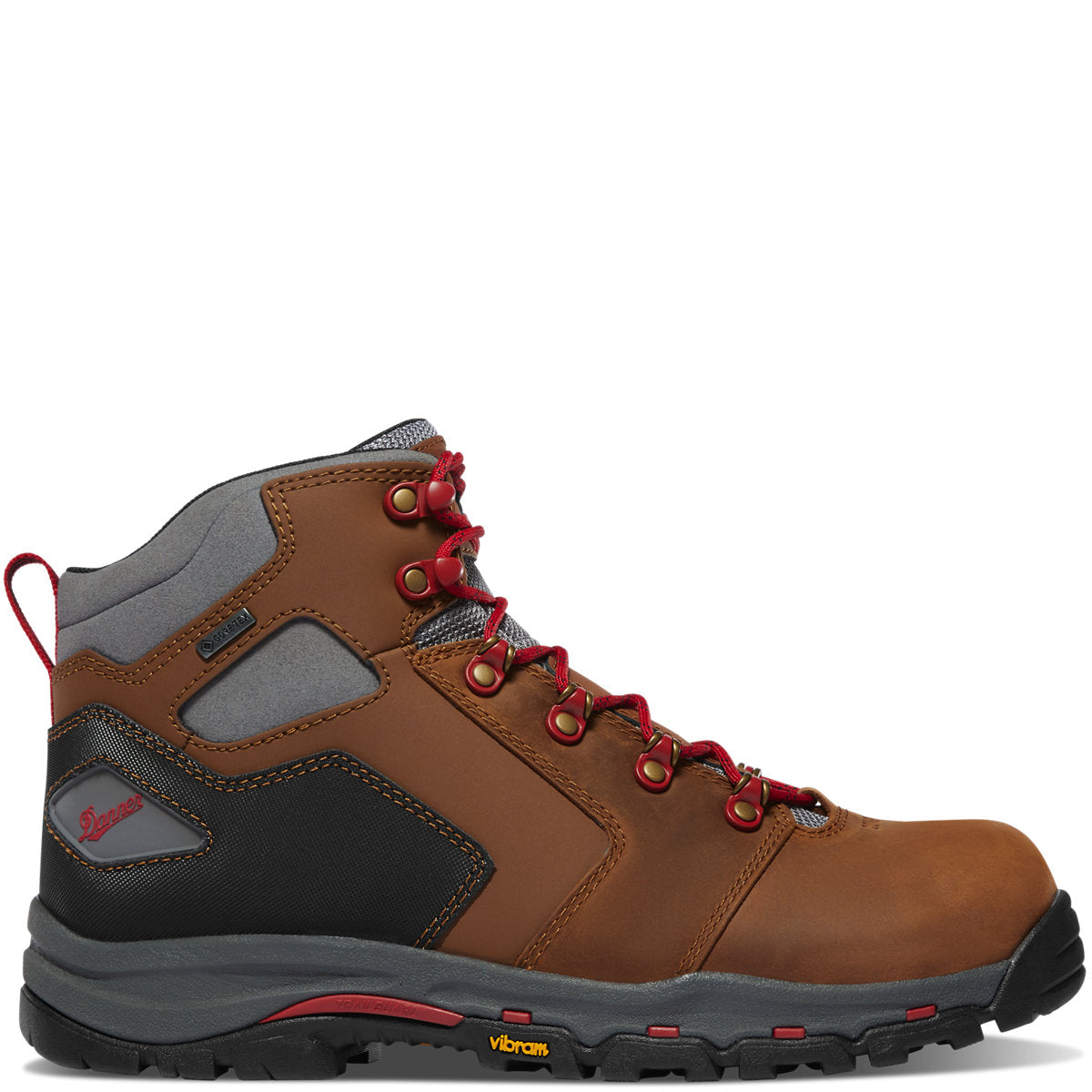 Men's Vicious 4.5" Brown/Red