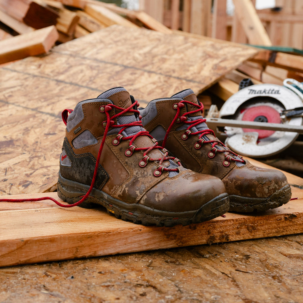 Men's Vicious 4.5" Brown/Red NMT