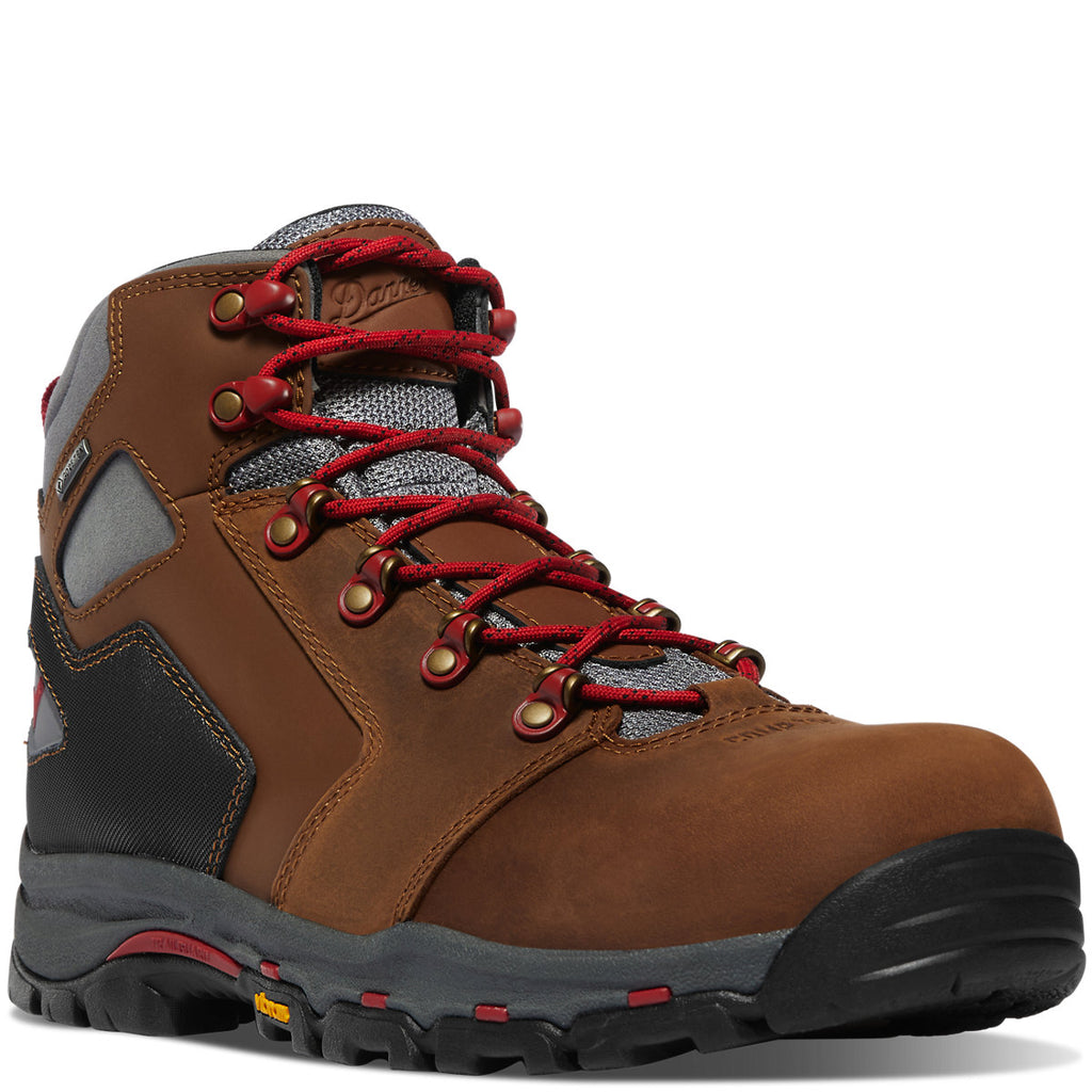 Men's Vicious 4.5" Brown/Red NMT