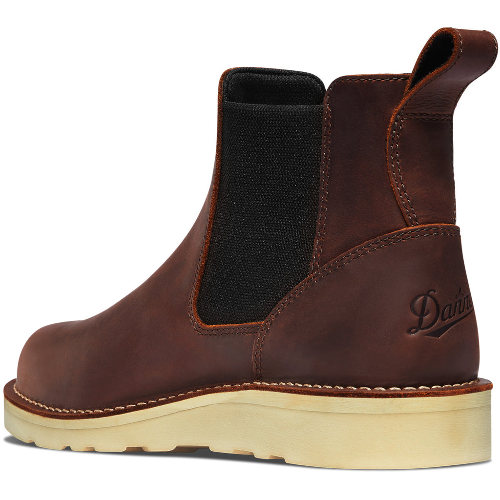 Men's Bull Run Chelsea 6" Brown Wedge