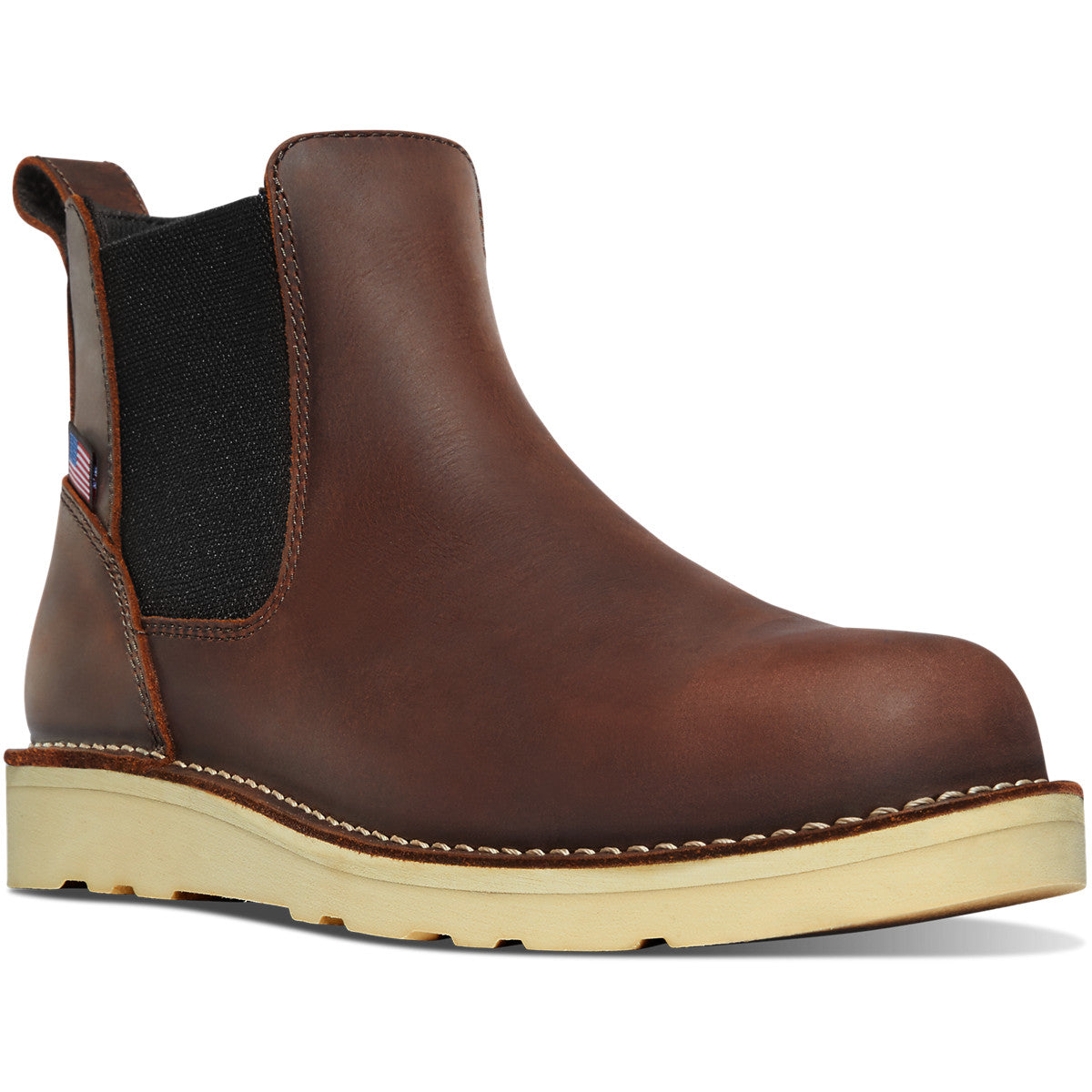 Men's Bull Run Chelsea 6" Brown Wedge