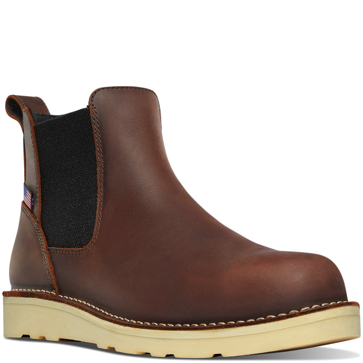 Men's Bull Run Chelsea 6" Brown Wedge ST