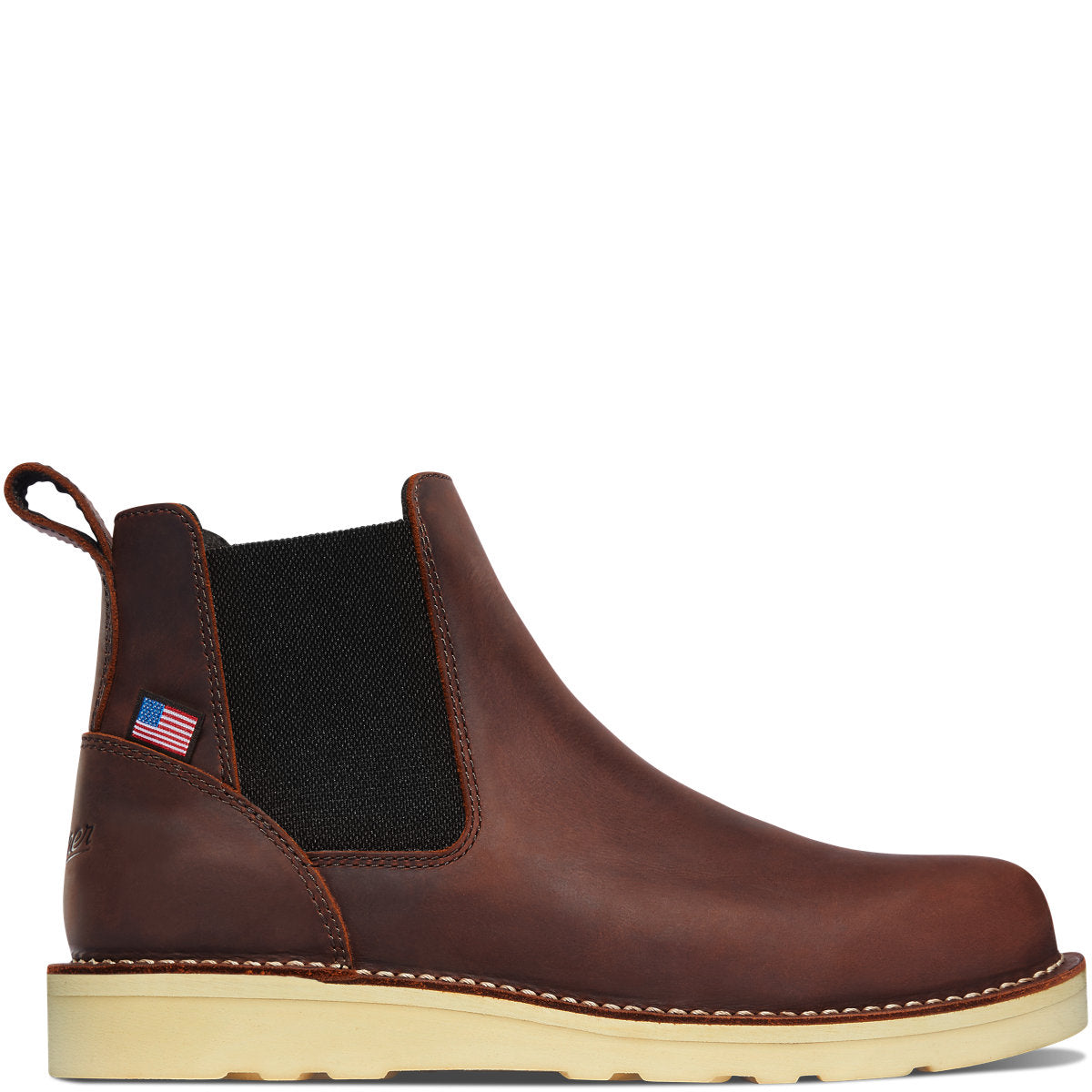 Men's Bull Run Chelsea 6" Brown Wedge ST