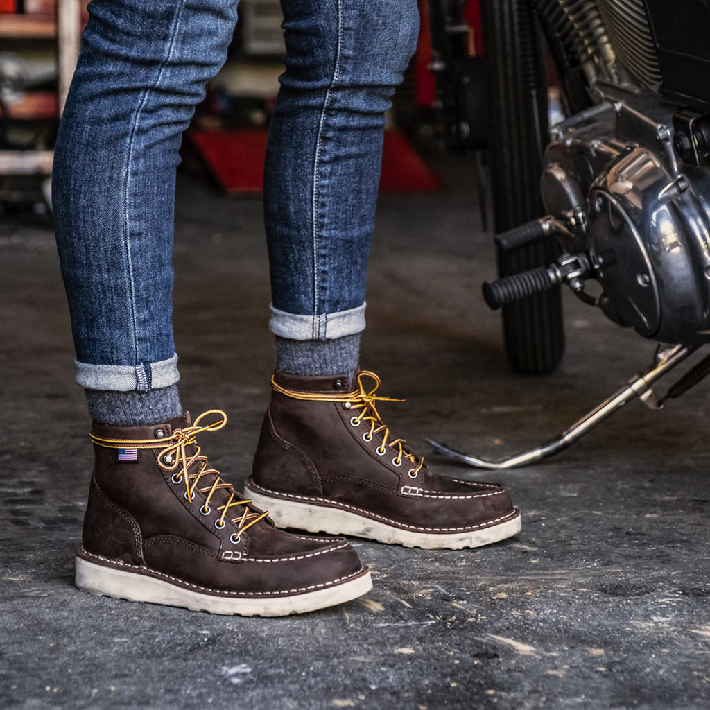 Women's Bull Run Moc Toe 6" Brown