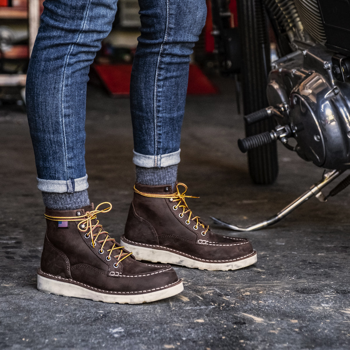 Women's Bull Run Moc Toe 6" Brown