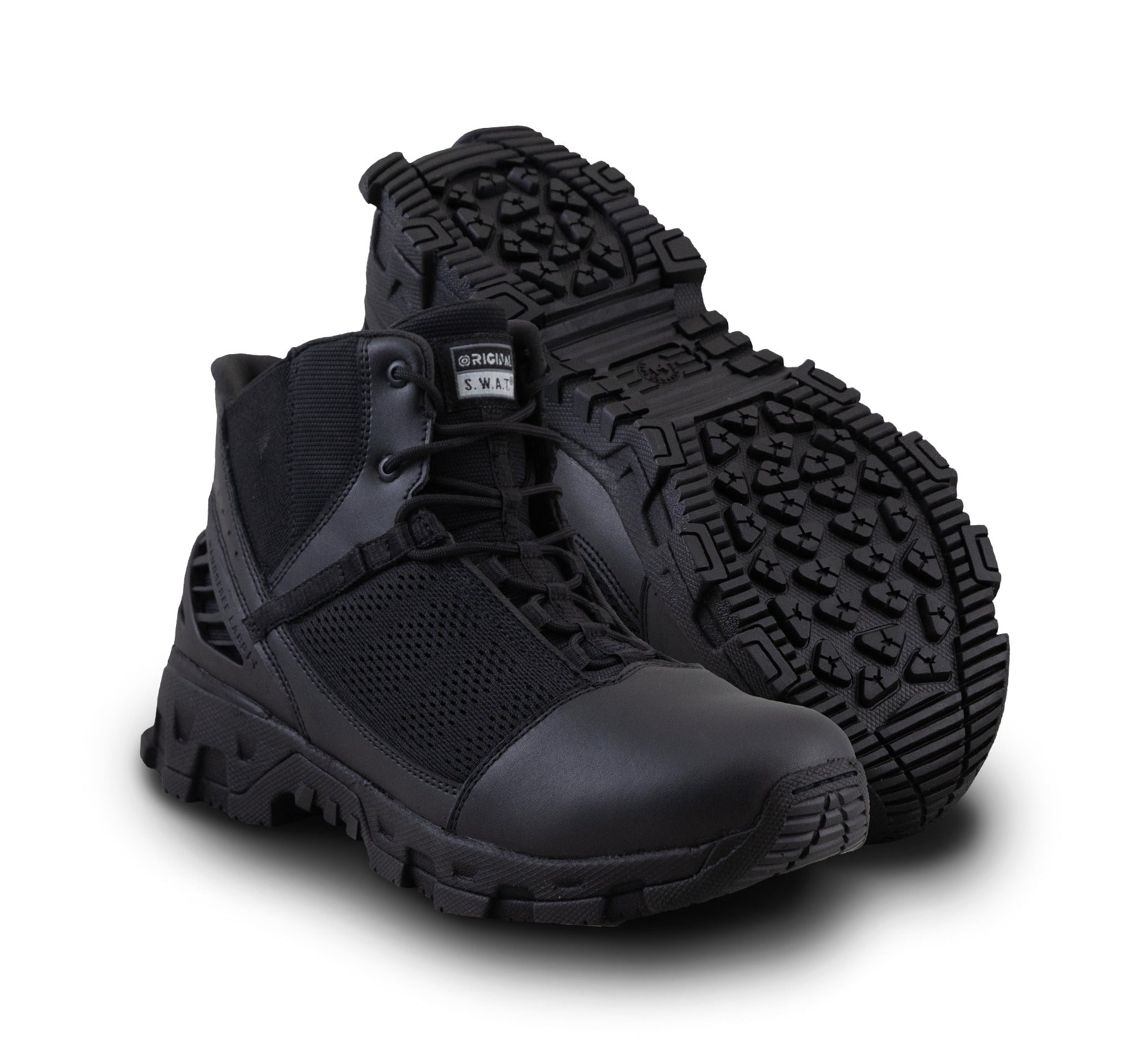 Original Swat Alpha Freedom 6" Hands Free Pt Black Boots 173701