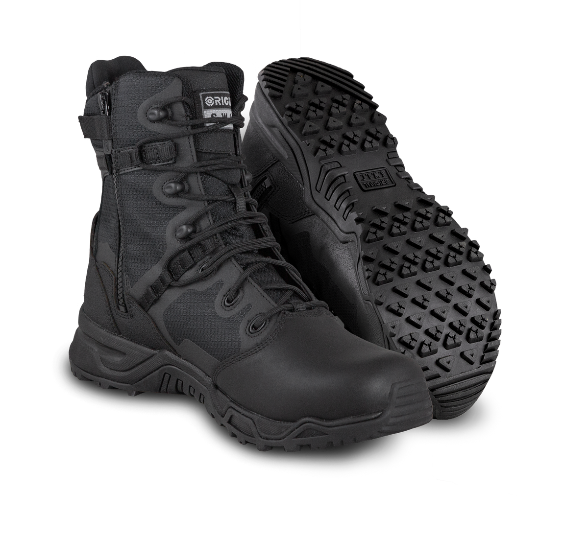 ORIGINAL SWAT ALPHA FURY 8" POLISHABLE TOE SZ BOOTS 176401