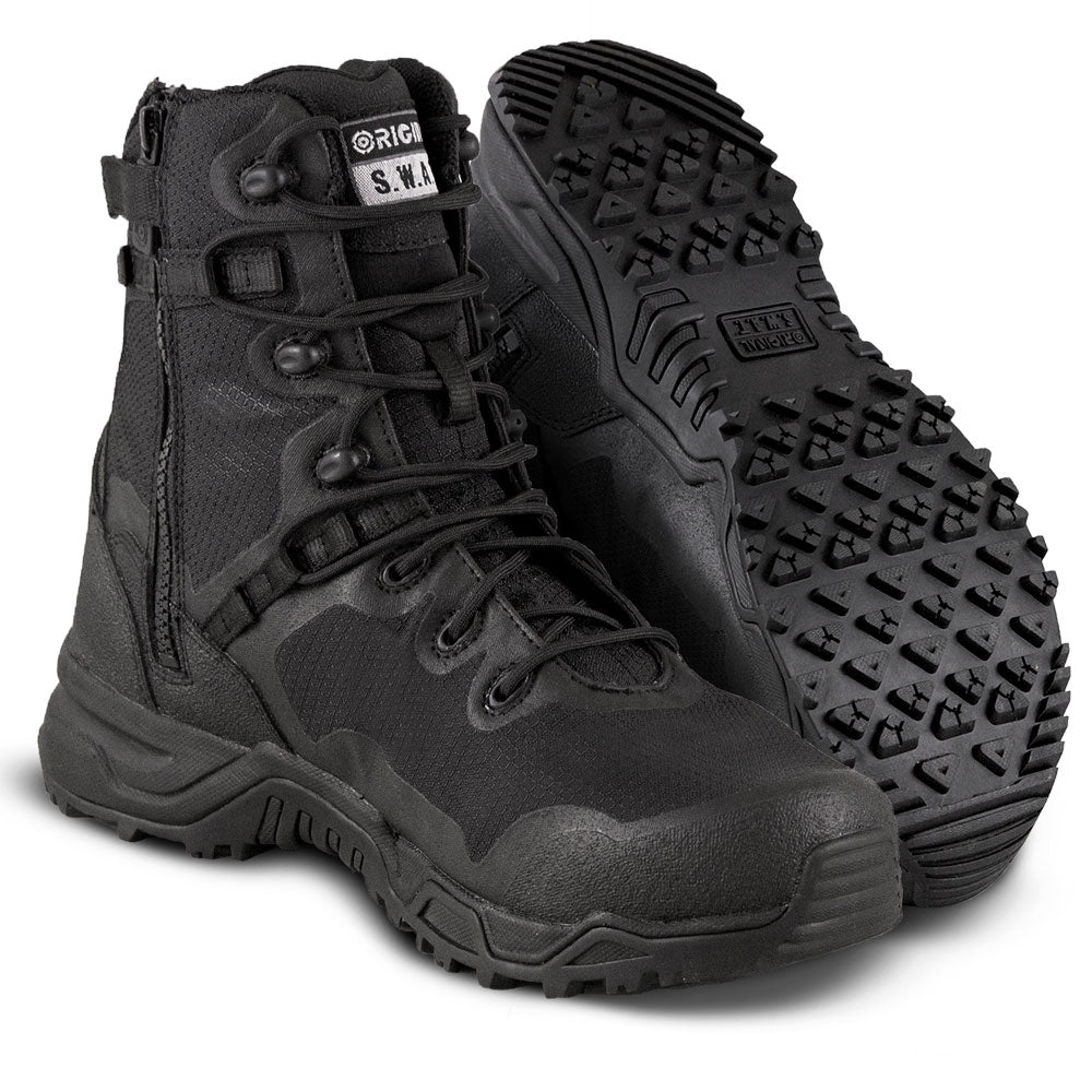 Original Swat Alpha Fury 8" Side Zip Boots 177501