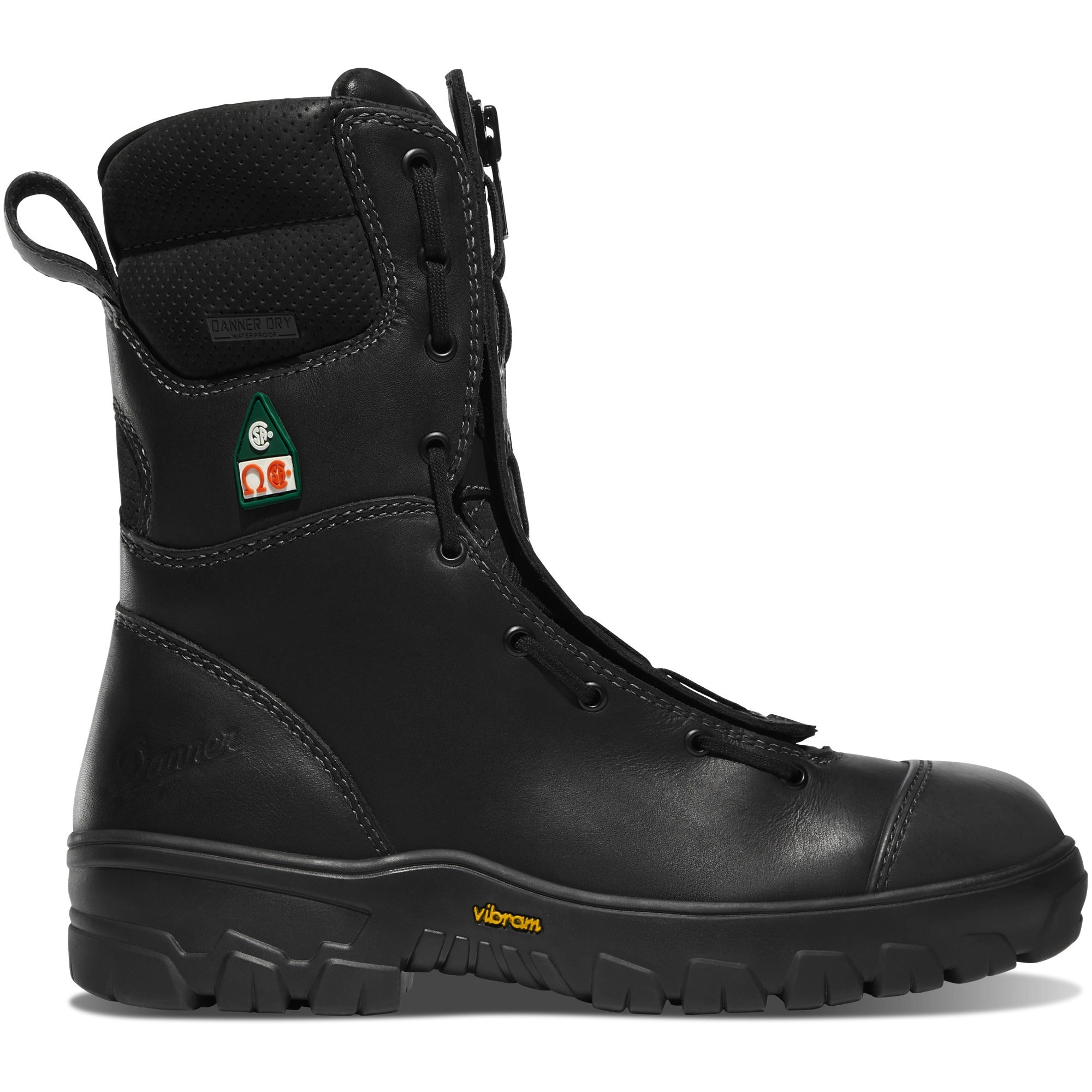 Men's Modern Firefighter 8" Black NMT