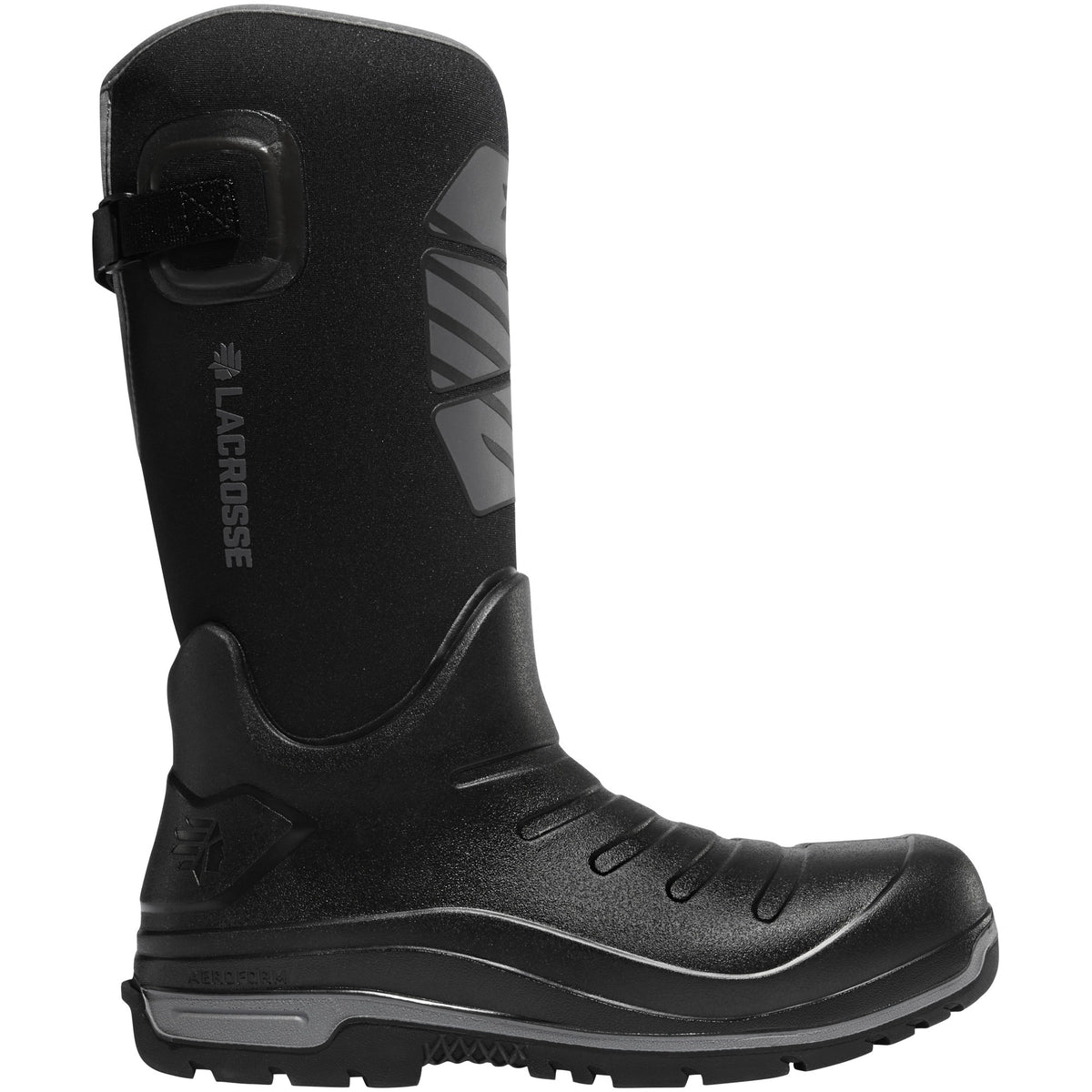 LACROSSE AERO INSULATOR 14" BLACK POLYURETHANE OUTDOOR BOOTS 664554