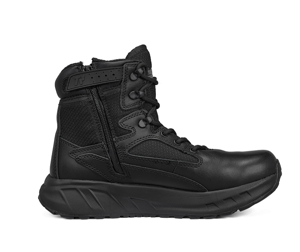 Belleville, Men's, 6" FATT MAXX™, MAXX6Z, Maximalist Side-Zip Tactical Boot, Black, 4, Regular, MAXX6Z 040R