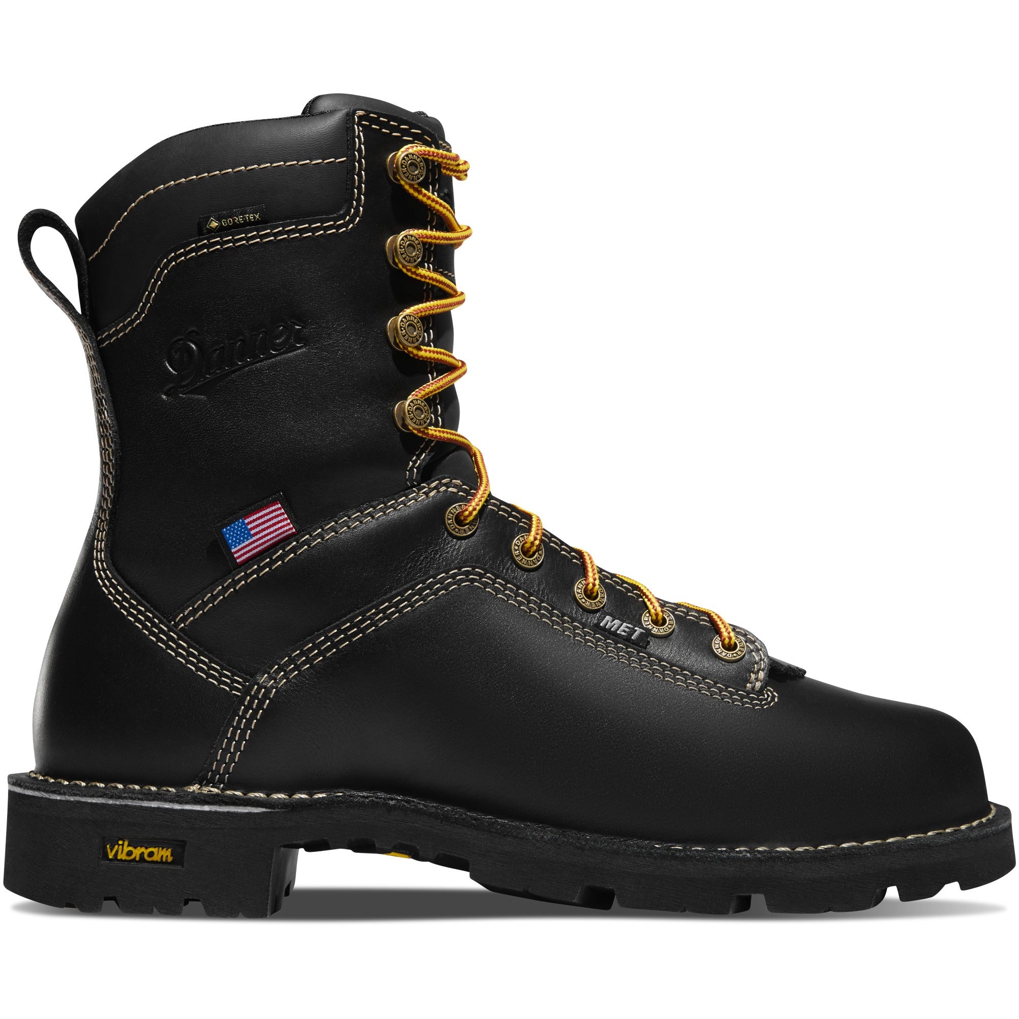 Men's Quarry USA 8" Black AT
