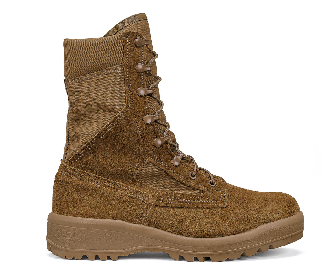 Belleville, Men's, 8", C390, Hot Weather Combat Boot, Coyote, 2, Regular, C390 020R