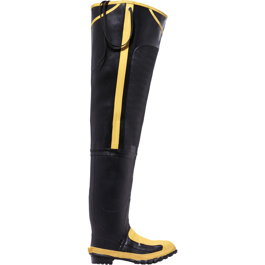 Men's 32" Meta Hip Boot Black MET/SM/ST