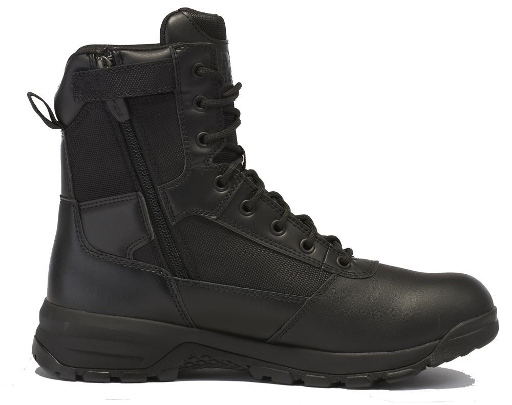Belleville, Men's, 8", SPEAR POINT, BV918Z, Hot Weather Lightweight Side-Zip Tactical Boot, Black, 3, Regular, BV918Z 030R