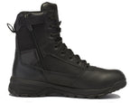 Belleville, Men's, 8", SPEAR POINT, BV918Z, Hot Weather Lightweight Side-Zip Tactical Boot, Black, 3, Regular, BV918Z 030R