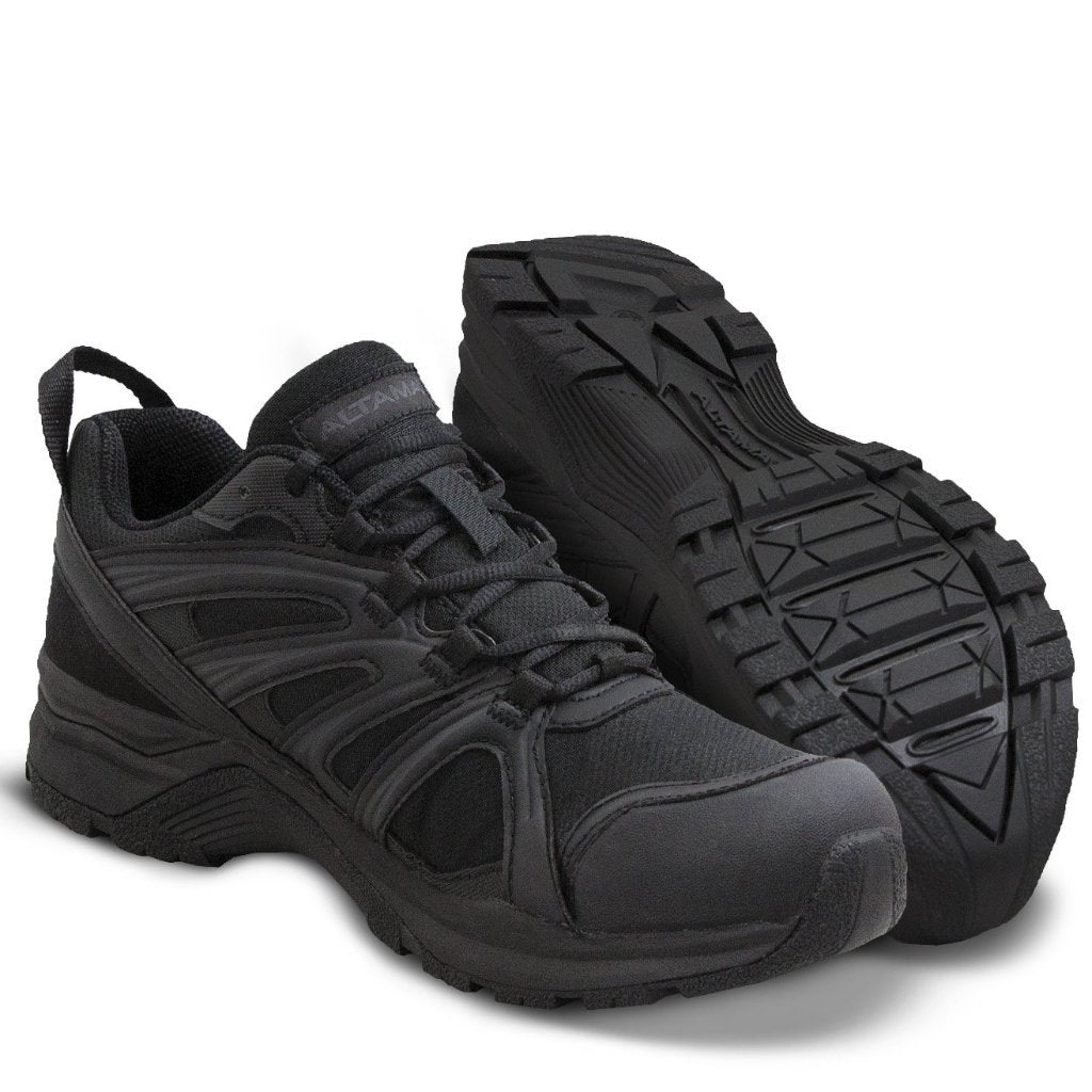 ALTAMA ABOOTTABAD TRAIL LOW 4" TACTICAL BOOTS / BLACK 355001