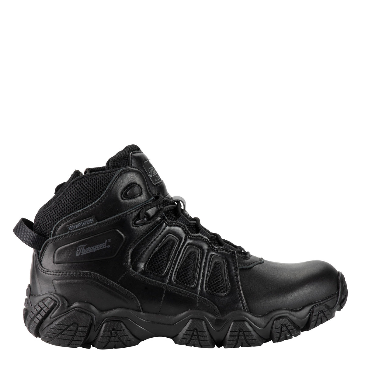 THOROGOOD CROSSTREX WATERPROOF POLISHABLE SOFT TOE SIDE-ZIP BOOTS 834-6385