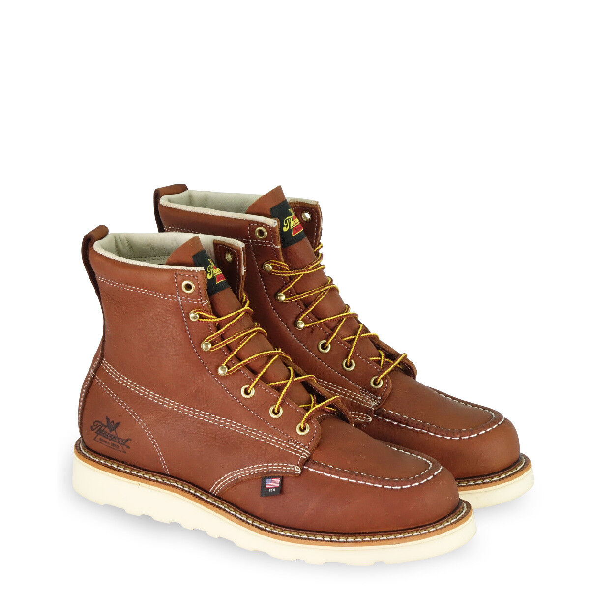 Thorogood American Heritage Moc Toe Wedge 6" Work Boots 814-4200