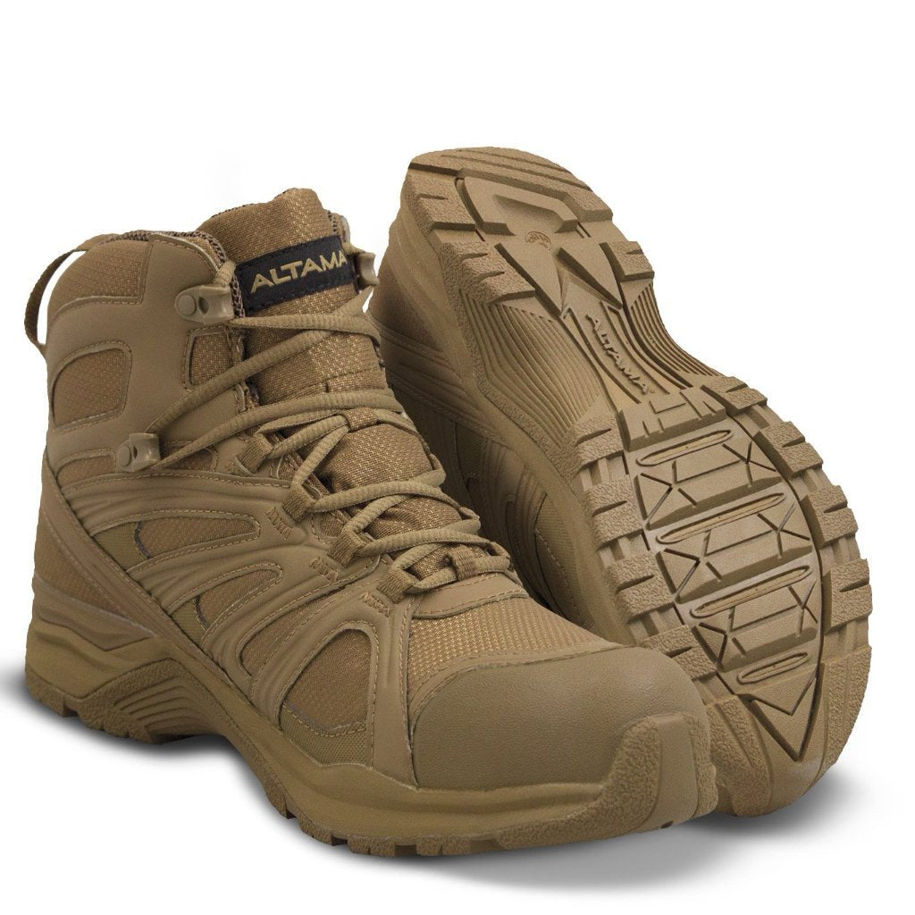 ALTAMA ABOOTTABAD TRAIL MID WATERPROOF 6" TACTICAL BOOTS / COYOTE 353203