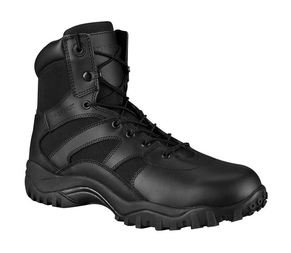 PROPPER 6" TACTICAL DUTY SIDE-ZIP BOOTS F4522 / BLACK