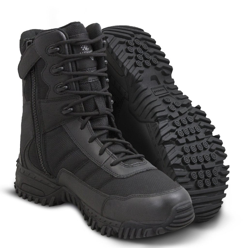 ALTAMA VENGEANCE SR 8" SIDE-ZIP TACTICAL BOOTS / BLACK 305301