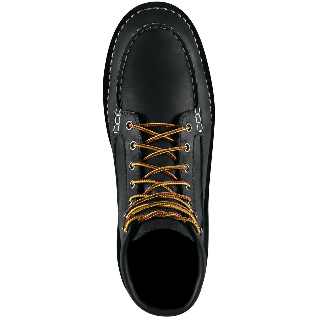 Men's Bull Run Moc Toe 6" Black ST