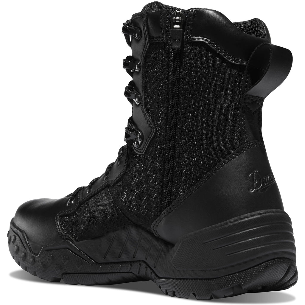 Men's Scorch Side-Zip 8" Black Hot