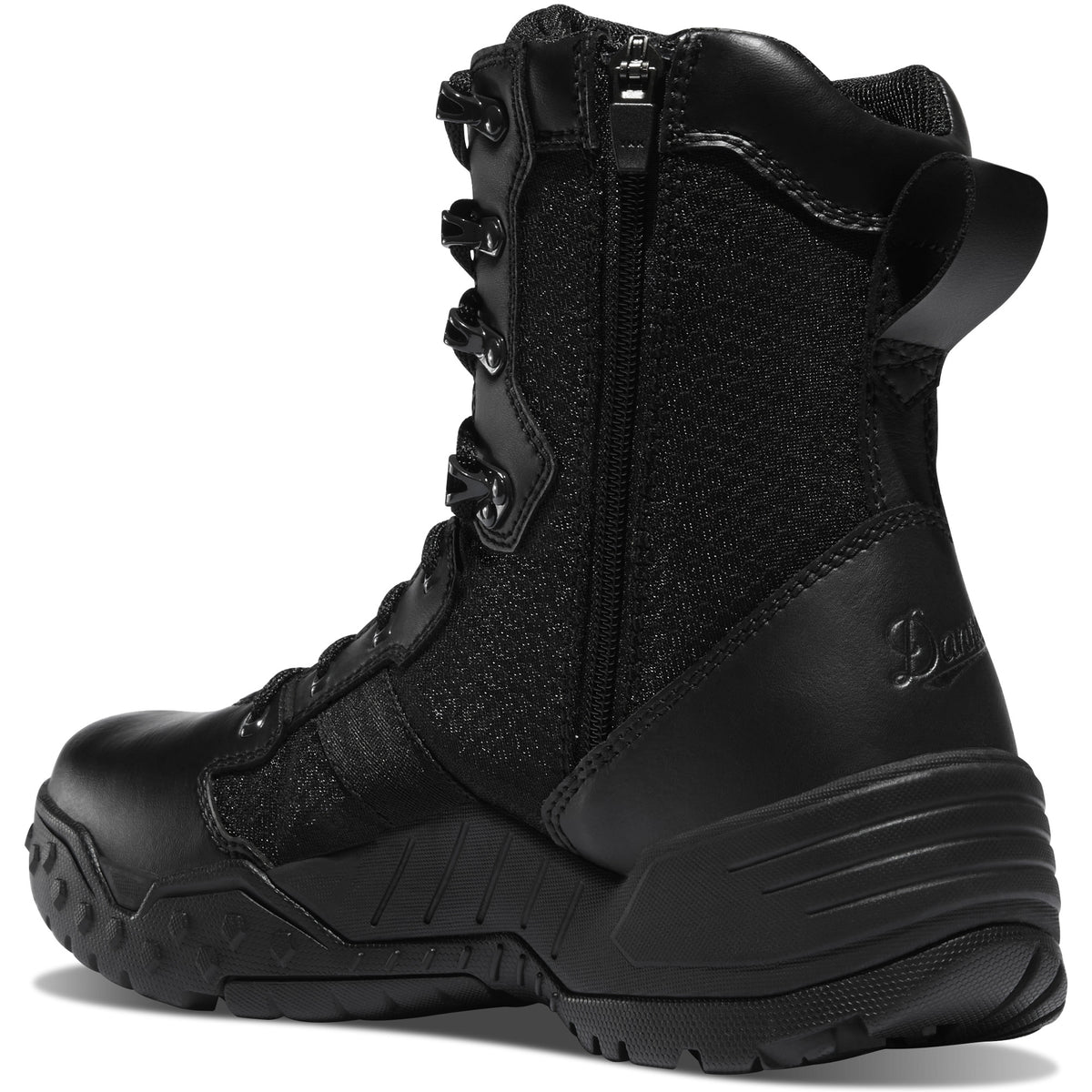 Men's Scorch Side-Zip 8" Black Hot