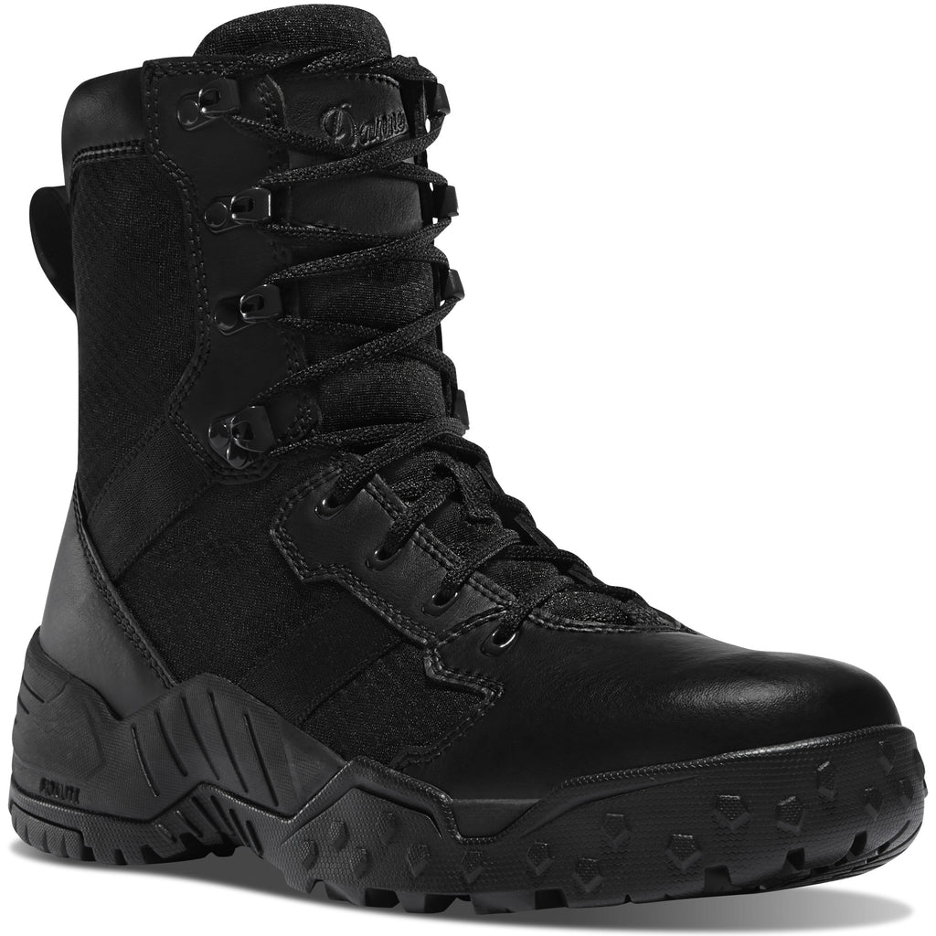 Men's Scorch Side-Zip 8" Black Hot