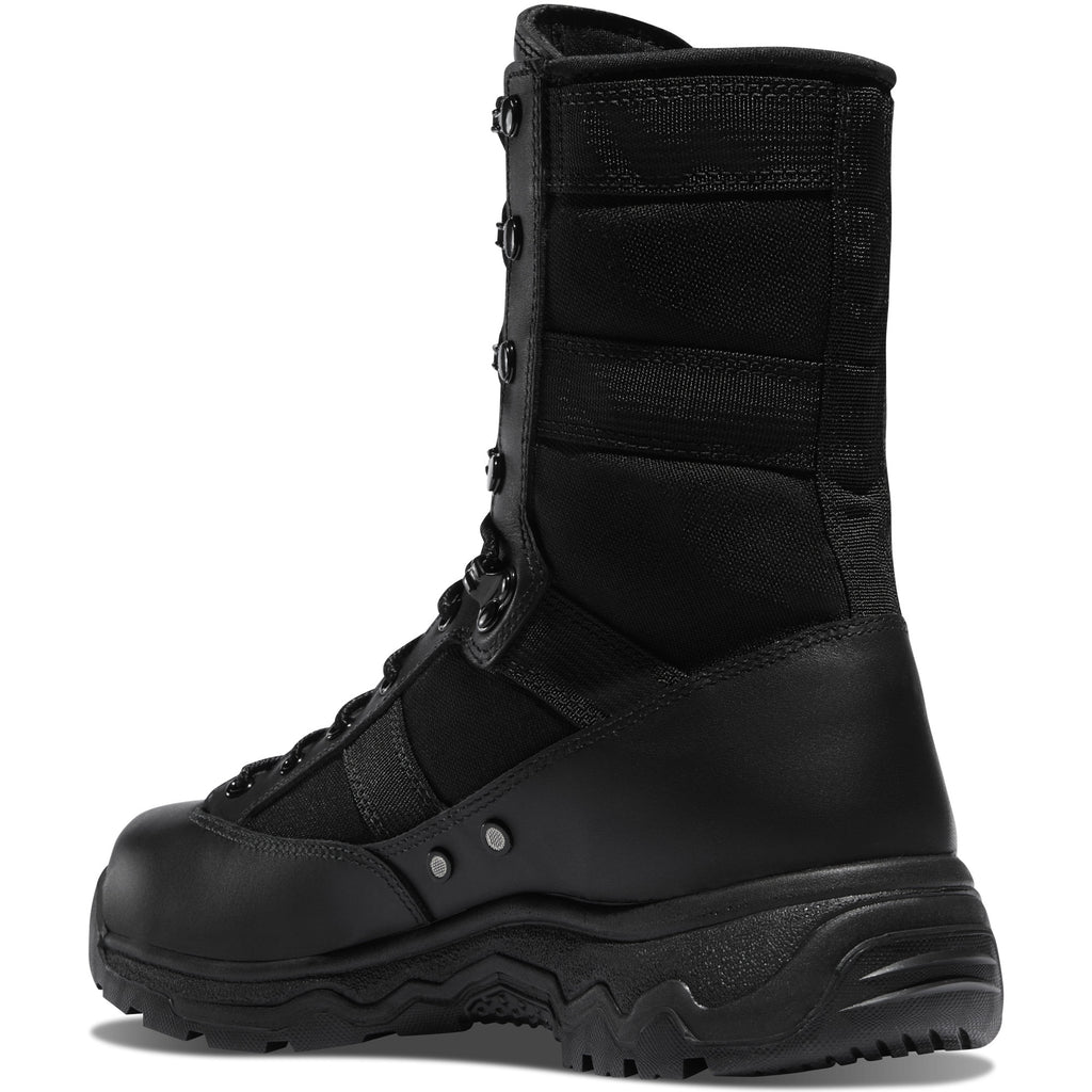 Men's Reckoning 8" Black Hot