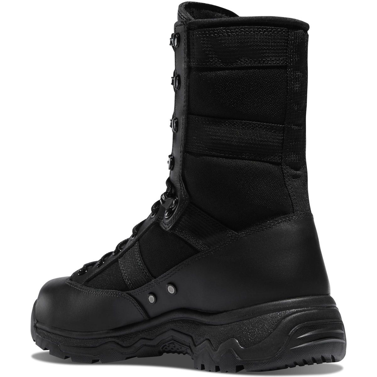 Men's Reckoning 8" Black Hot