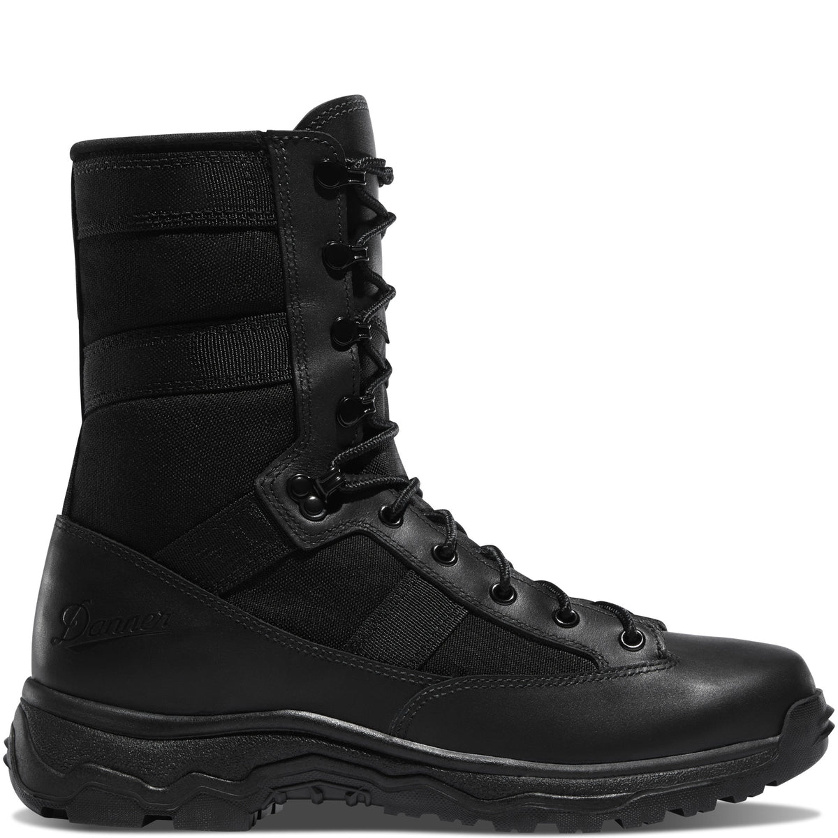 Men's Reckoning 8" Black Hot