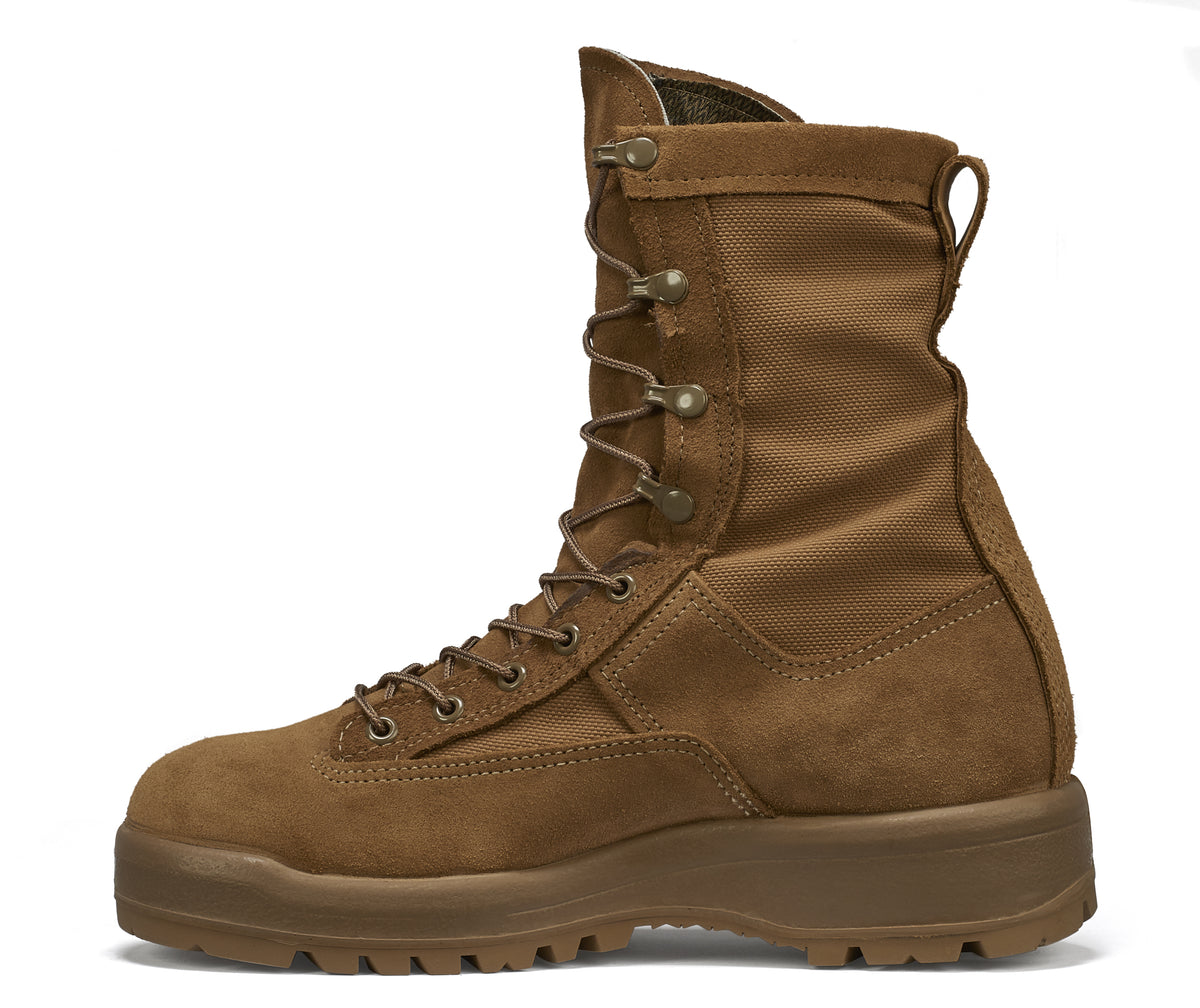 Belleville, Men's, 8", C790, Waterproof Flight & Combat Boot, Coyote, 3, Regular, C790 030R