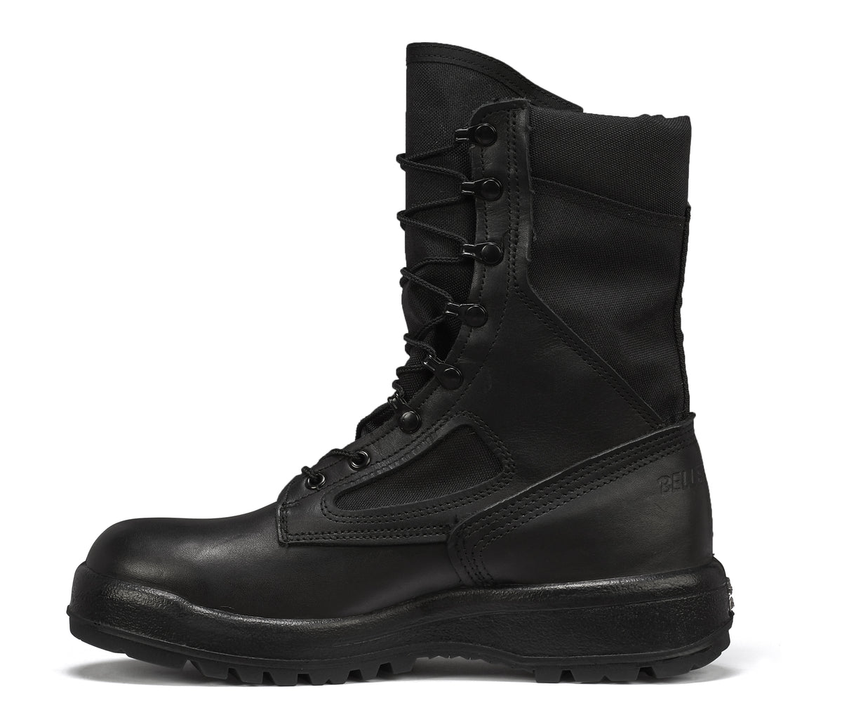 Belleville, Men's, 8", 390TRP, Hot Weather Combat Boot, Black, 3, Regular, 390TRP 030R
