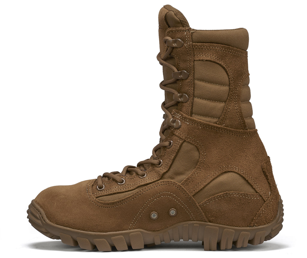 Belleville, Men's, 8", SABRE, 533, U.S. Navy Certified Hot Weather Hybrid Assault Boot, Coyote, 4, Regular, 533 040R