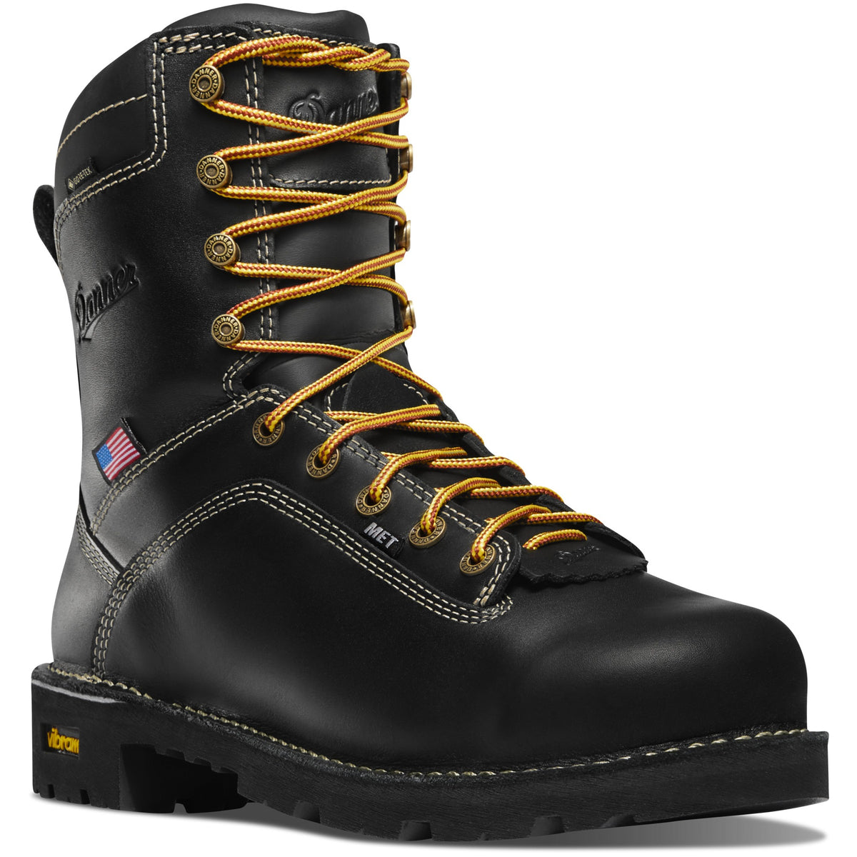Men's Quarry USA 8" Black AT