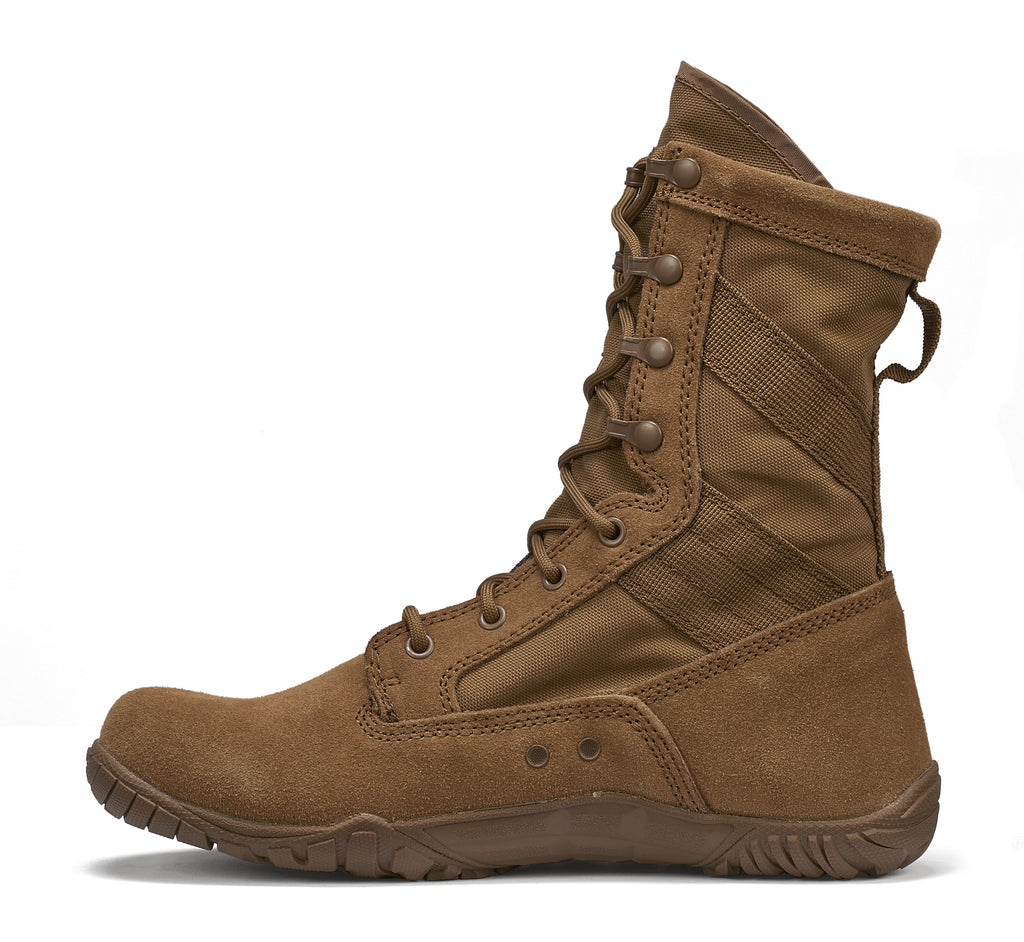 Belleville , Men's, 8", MINI-MiL®, TR105, Minimalist Boot, Coyote, 4, Regular, TR105 040R