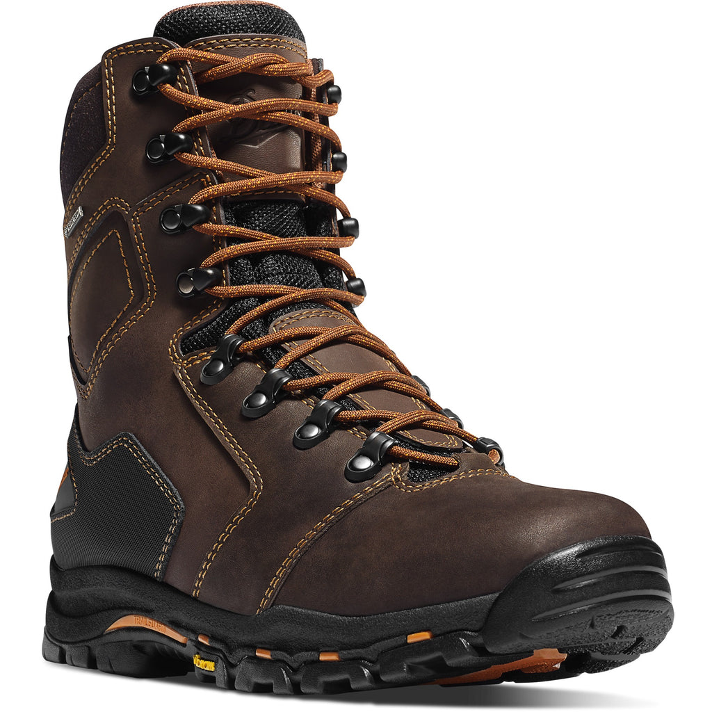 Men's Vicious 8" Brown NMT