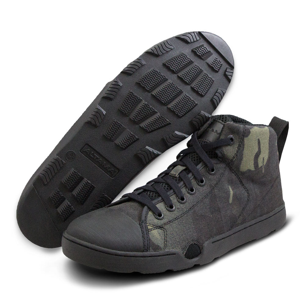 ALTAMA MARITIME MID MEN'S TACTICAL BOOTS / BLACK MULTICAM 333051GSA